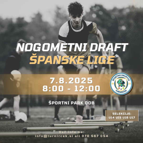 PRIJAVNINA ZA DRAFT ŠPANSKE LIGE 2025